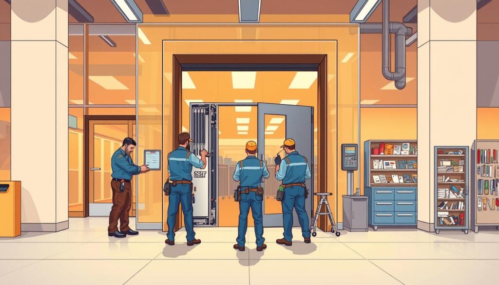 commercial door repair services